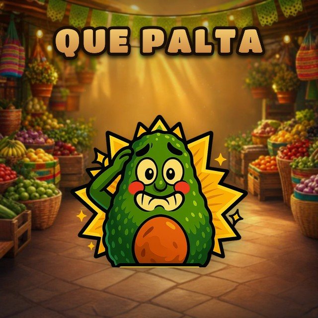 Que Palta key art